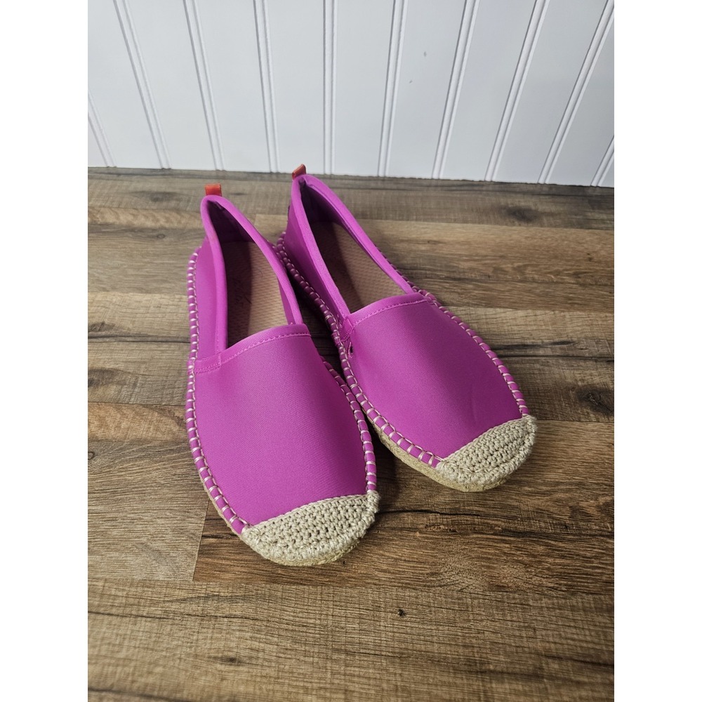 Sea Star Beachwear Beachcomber Espadrilles Women's Size 6 Pink Slip On Coastal